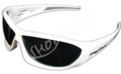 Päikeseprillid BBB valged/musta klaasiga 