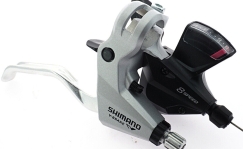 Shimano ST-M310 8k käiguvahetaja, must-hõbe