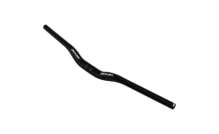 Anodised black aluminium MTB ZOOM riser handlebars 31,8mm, 600mm/40mm