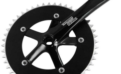 Sturmey Archer FCT26 170mm 46T vändakomplekt, must