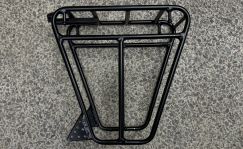 Esipakiraam, alumiinium, must