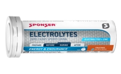SPONSER® Spordijoogi tabletid Sponser Electrolytes 10x4,5g puuvili 