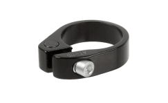 Zoom sadulaposti klamber 34.9mm, must