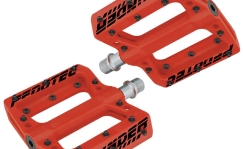 Pedotec Thunder 183 Nylon pedals red